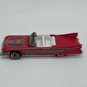 Hot Wheels '59 Cadillac Convertible Red 1989 Mattel